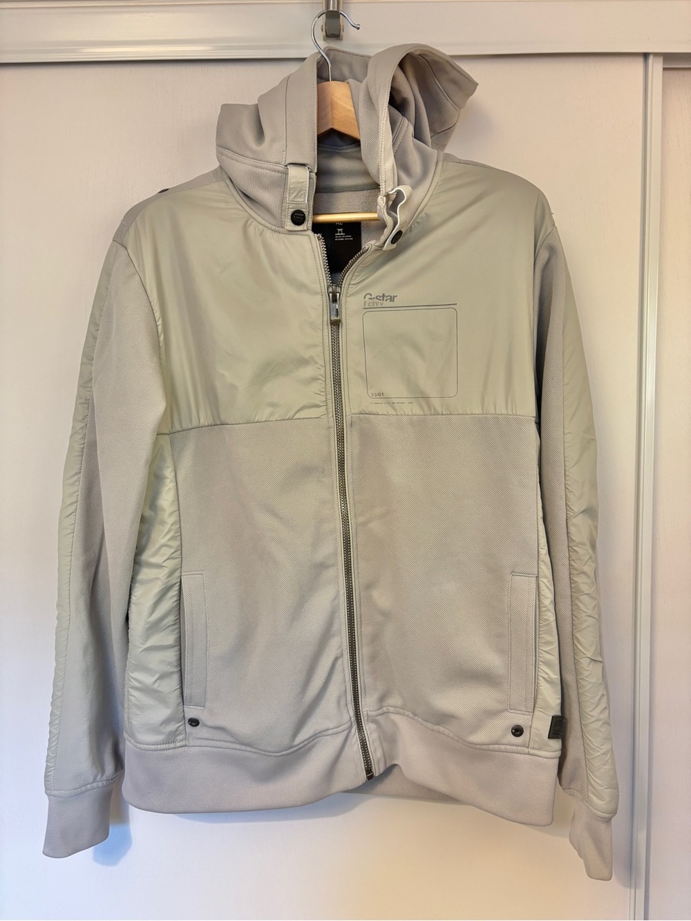 G Star Hooded Jacket Size XL Raw Rugged Heavy Duty Tactical Military Streetwear